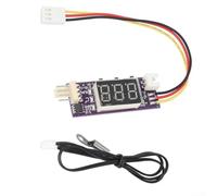 CWOQOCW Temperature Speed Controller Module for Desktop Cooling Fan with Digital Display 4-Wire Control DC 8-16V 3.3A Max Current(F)