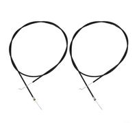 CWOQOCW Throttle Cable Lawn Mower Throttle Cable 1600Mm Outer 1680Mm Inner Universal Fit For Most 4 Stroke Engines Easy Installation