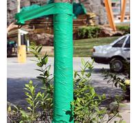 CWOQOCW Tree Garden Bandage 2 Rolls, 10cm x 35m Breathable Non-Woven Wrap for Frost Sun Wind Protection, Anti-Freezing Cloth Shielding Bark from Deer and Animals(green)