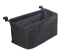 CWOQOCW Wagon Liner Bag, Extendable Wagon Tail Pouch, Waterproof Camper Tailgate Storage Bag For Camping Beach Garden,Replacement Storage Bag, 42cmX22cmX21cm(Black)