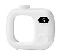 CWOQOCW Wall Mount Aromatherapy Diffuser Automatic Essential Oil Sprayer 5 Modes Quiet LED Display For Home Office White 10X9cm Size(A)