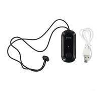CWOQOCW Wearable Air Purifier Necklace - Cartridge-Free Negative Ion Generator for Personal Use, 15 Hour Runtime(Black)