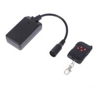 CWOQOCW Wireless Remote Controller For 400W To 1500W Smoke Fog Machines Featuring 3 Pin XLR And LED Status Light For Professional Stage Use(2 button control)