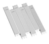 CWOVRS Diamond Sharpening Stones, 6 PCS Diamond Knife Sharpening Stones Set with Aluminum Alloy Base - 120#, 240#, 400#, 600#, 1000#, 1500#, for Individual Use & Fix-Angled Knife Sharpeners