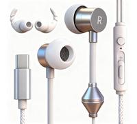 cwuiga Air Tube Headphones,Safe Listening Earbuds