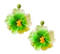 CWVHQ Bohemian Large Butterfly Orchid for Women Chic Floral Drop Earrings Artificial Flower Petal Earrings Charm Colorful Blossom Flower Bridal Wedding Holiday, 自发货, Resin, No Gemstone