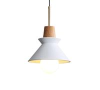 CWVYKNP Hallway Small Semi Flush Mount Ceiling Light Fixture, Farmhouse Modern Pendant Light in Red Hanging Bar Lights Cone Industrial Resin Pendant Lamp Over Island Sink Light Fixtures