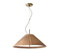 CWVYKNP Imitation Rattan Weaving Lighting Hanging Ceiling Chandelier Coastal Retro Kitchen Pendant Light Fixture Minimalist American Ceiling Chandelier for Restaurants Living Dining Room Farmhouse