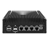 CWWK Mini PC Intel N Series 4 Core N100 Fanless Mini Host Soft Route (Barebone)
