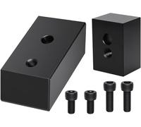 CWXEDN Front Seat Riser Spacer Lift compatible with Jeep Wrangler JL JLU 2018-UP,Gladiator JT 2020-UP,fixed 1-1/4" Blocks Jackers Recline, More Comfort for Tall People(1 seat) (1-1/4" Riser)