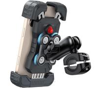 CWYLF Motorcycle Phone Mount for Yamaha Xmax 250 300 Xmax 400 125 Xmax 250 Xmax 300 Xmax 125, Motorbike Phone Holder 360° Rotatable Super stable Handlebar Accessories