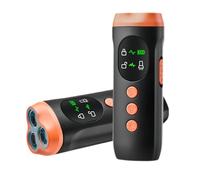 CWYZA 2025 Upgraded Dog Barking Deterrent Device - 6-in-1 Ultrasonic Anti-Bark Trainer with LED Torch, Rechargeable & Portable, Safe and Humane Bark Control Tool for Dogs