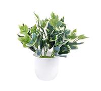 CWZMQK Artificial Plants Artificial Plants Bonsai Small Tree Simulation Pot Turtle Leaf Fake Flowers Table Potted Ornaments Home Decor Hotel Garden Decor Faux Tabletop Greenery