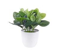 CWZMQK Artificial Plants Artificial Plants Bonsai Small Tree Simulation Pot Turtle Leaf Fake Flowers Table Potted Ornaments Home Decor Hotel Garden Decor Faux Tabletop Greenery