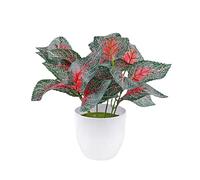 CWZMQK Artificial Plants Artificial Plants Bonsai Small Tree Simulation Pot Turtle Leaf Fake Flowers Table Potted Ornaments Home Decor Hotel Garden Decor Faux Tabletop Greenery