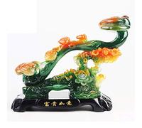 CWZMQK Feng Shui Statue Ornament Chinese Charm of Prosperity Sculpture Home Decoration,Unique Festival Business Gift Happy house