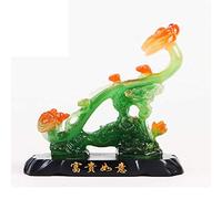 CWZMQK Feng Shui Statue Ornament Chinese Charm of Prosperity Sculpture Home Decoration,Unique Festival Business Gift Happy house