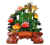 CWZMQK Large Feng Shui Statue Ornament Home Decor, Wealth Figurine Sculpture Wealth Decor for Office Or Home, Successful Career Happy house