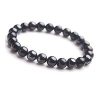 CWZZWS 8mm Natural Genuine Sugilite Gemstone Crystal Stretch Round Beads Bracelet