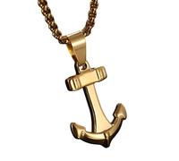 CWZZWS 925 Sterling Silver Pirate Necklace For Men And Women, Anchor Chain Necklace Pirates Of The Caribbean Sailor Anchor Pendant Jewelry, Skull Necklace Jack Sparrow Accessories