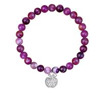 CWZZWS Bracelets Cherry Green Bracelet Women's Summer And Prosperous Career Transfer Beads Crystal Teal Western