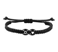 CWZZWS Bracelets God Is The First Bracelet I Am The Second Rubber Bracelet Men's And Women's Costumes Women