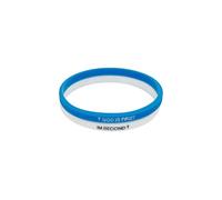CWZZWS Bracelets God Is The First Bracelet I Am The Second Rubber Bracelet Men's And Women's Motivational