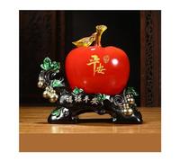 CWZZWS Buddha Statue Fruit Ornaments,Fengshui Statue For Wealth And Luck,Luck Symbol Sculpture,Resin Desktop Ornament for Home Office Feng Shui Decoration (Color : A, Size : L)
