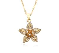 CWZZWS Chain Men Women Jewellery Pendant, Flower Necklace