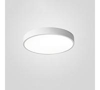 CWZZWS Chandeliers, Nordic Round Indoor Home Ceiling Lamp LED Flush Mount Ceiling Light Fixture Ultra-Thin 1.9 inches Slim Ceiling Lighting Easy to Install Seamless with The Ceiling(Grey,Small), Gray