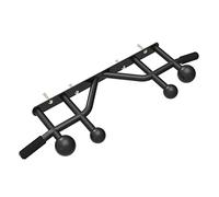 CWZZWS Chin Up Bar Heavy Wall Mounted Steel Pull Up Bar | With A Grip Ball | Home Gym Arm Strength Training Horizontal Bar | Safe Load 300Kg
