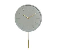CWZZWS Decorative Wall Clock New Modern Concrete Decorative Wall Clock Creative Living Room Industrial Wind Mute Clock Simulation Living Room Quartz Clock