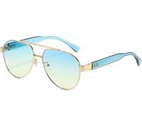 CWZZWS Double Bridges Sunglasses Women Gradient Shades Uv400
