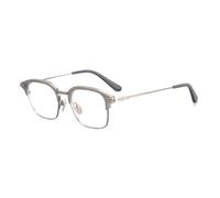 CWZZWS Fashion Fake Glasses Non Prescription Clear Lens Glasses for Women Men Titanium Blue Light Blocking Computer Glasses,Gold