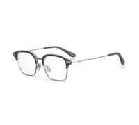 CWZZWS Fashion Fake Glasses Non Prescription Clear Lens Glasses for Women Men Titanium Blue Light Blocking Computer Glasses,Gold