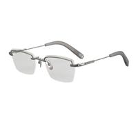 CWZZWS Fashion Rimless Blue Light Blocking Reading Glasses for Men Women Phone Computer Gaming Rectangle Business Glasses