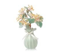 CWZZWS Gem Tree Colorful Quartz Healing Crystals Stone Bonsai Money Tree Gemstones（4 Styles） Room Crafts Feng Shui Ornaments For Good Luck, Home Office Decor Crystal Tree (Color : B)