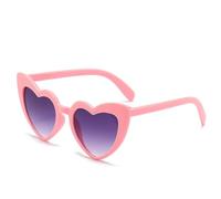 CWZZWS Heart Shaped Fashion Men's And Women's Sunglasses Outdoor Vacation Photo Decorative Sunglasses