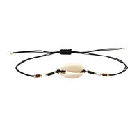 CWZZWS jewelry Seashell bracelet - Glass Seed Beads Seashell Thin String Adjustable Bracelet Women Simple Slide Knot Summer Jewelry Jewelry for girls