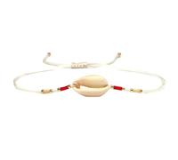 CWZZWS jewelry Seashell bracelet - Glass Seed Beads Seashell Thin String Adjustable Bracelet Women Simple Slide Knot Summer Jewelry Jewelry for girls