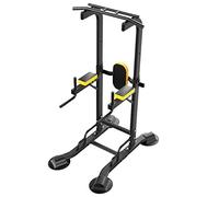 CWZZWS Multi-Function Power Tower, Adjustable Height Exercise Equipment With Pull Up Bar For Home Gym, Heavy Duty Strength Training Workout Equipment