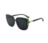 CWZZWS New 2025 Cat's Eye Sunglasses Woman Vintage Black Mirror Sun Glasses For Fashion Big Frame Cool Sexy Female UV400