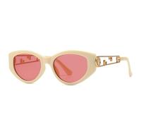CWZZWS New 2025 Luxury Cat's Eye Ladies Sunglasses Fashion Black Sun Glasses For Women Trendy Vintage Shades