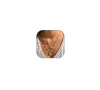 CWZZWS Seashell Charm Necklacs for WomeTrendy Puka Shell Necklace MeStarfish Layered Beach Jewelry Dainty Summer Girls