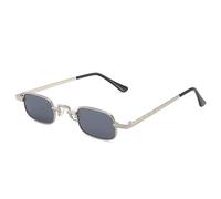 CWZZWS Small Rectangle Sunglasses for Women Men Fashion Retro Metal Frame Sun Glasses Vintage Punk Shades UV400 Eyewear