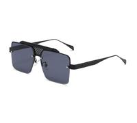 CWZZWS Vintage Large Square Sunglasses Women Men Luxury Oversized Shades Metal Frame Sun Glasses Fashion Trendy Streetwear