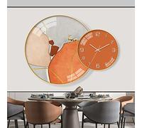 CWZZWS Wall Clock Home Wall Mounted Clock Tick Tick Wall Decor Wall Mounted Wall Clock Silent Non Ticking Round Home Wall Mounted Clock Tick Tick Wall Decor Wall Mounted Wall Clocks Painting