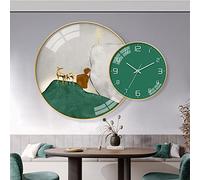 CWZZWS Wall Clock Home Wall Mounted Clock Tick Tick Wall Decor Wall Mounted Wall Clock Silent Non Ticking Round Home Wall Mounted Clock Tick Tick Wall Decor Wall Mounted Wall Clocks Painting