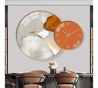 CWZZWS Wall Clock Home Wall Mounted Clock Tick Tick Wall Decor Wall Mounted Wall Clock Silent Non Ticking Round Home Wall Mounted Clock Tick Tick Wall Decor Wall Mounted Wall Clocks Painting