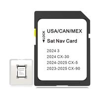 CX-5 Latest Navigation SD Card Map Update, KMV666EZ1B Navigation Accessories for CX-90 2023-2025, CX-30/3 2024 USA/CAN/MEX Maps